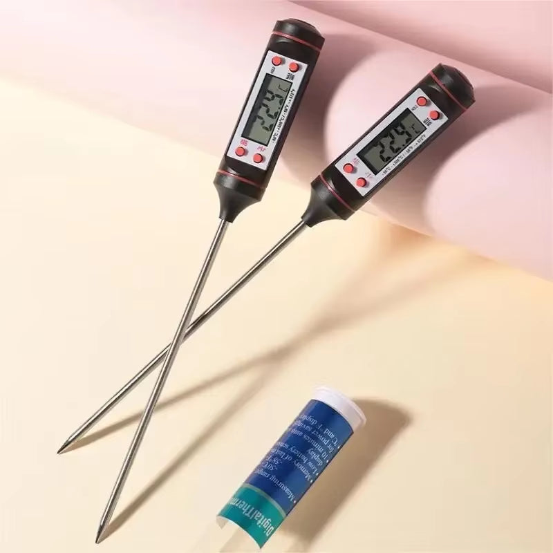 1Pc Temperature Meter Gauge Tool New Meat Thermometer Kitchen Digital Cooking Food Probe Electronic BBQ Cooking Tools