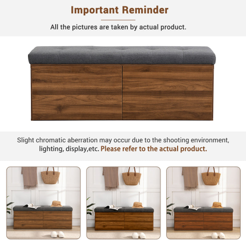 49-Inch Storage Shelves, Locker Storage, Footstool