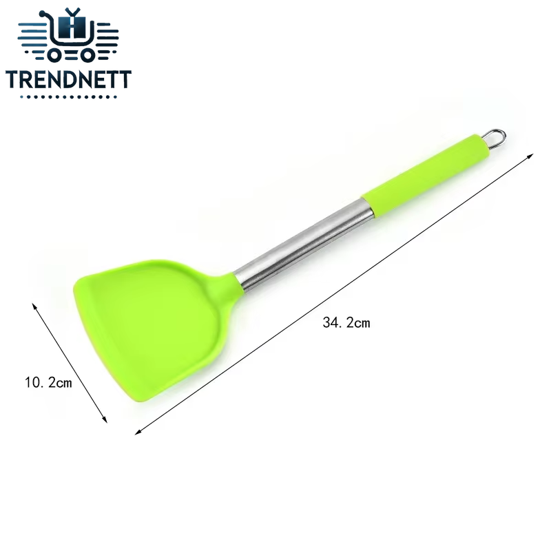 Stainless Steel Handle Silica Gel Kitchenware 7 Pieces Kitchen Tools Cooking Gadgets Kitchen Accessories Cooking Tools