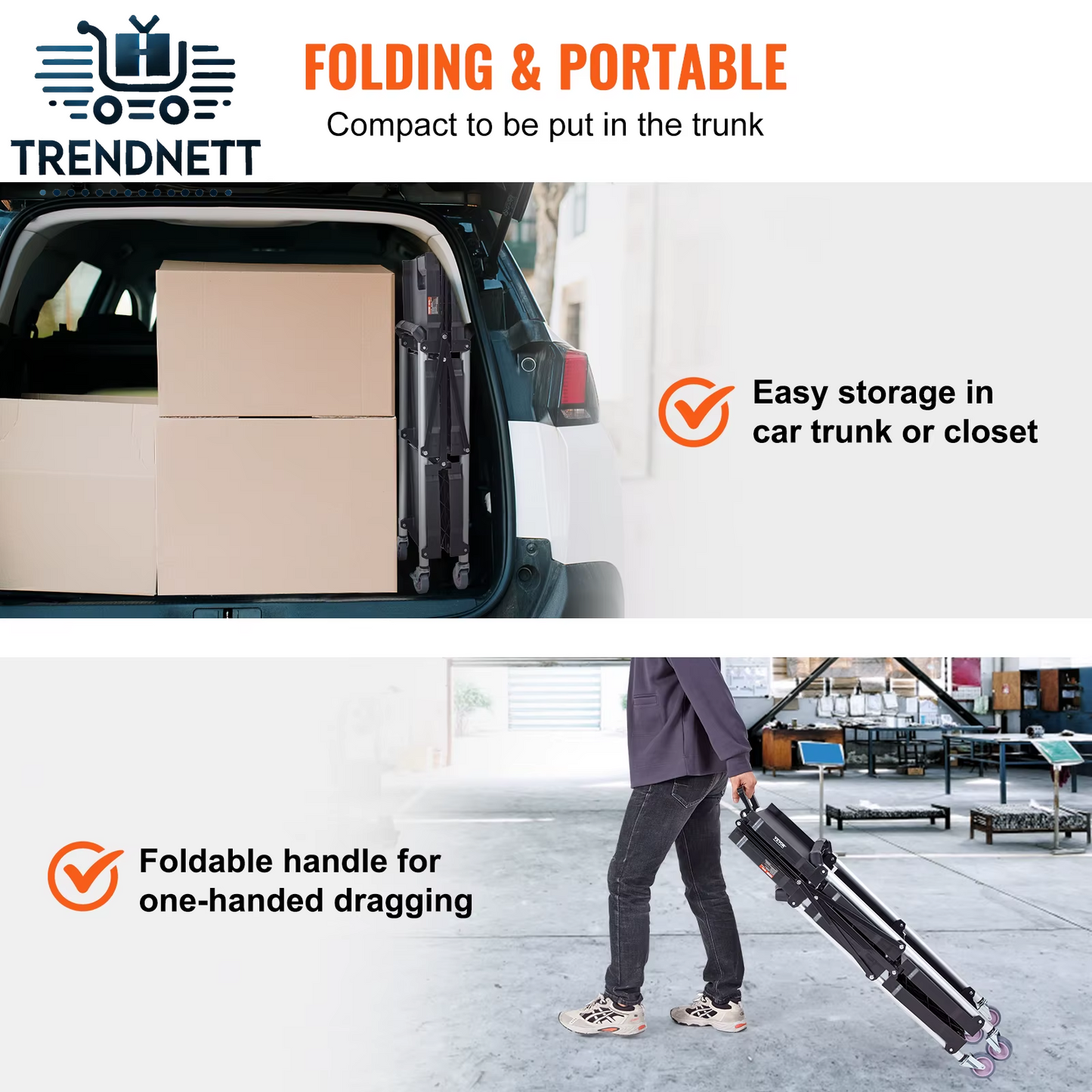 3 Tier Folding Rolling Utility Cart Storage Shelf Movable Gap Rack Serving Cart Slim Slide Organizer for Kitchen Bathroom