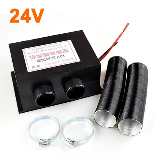 800W Car Heater Fan Car Van Heating Fan 12V/24V Windshield Defroster Air Heater for RV Trailer Heater Car Accessories