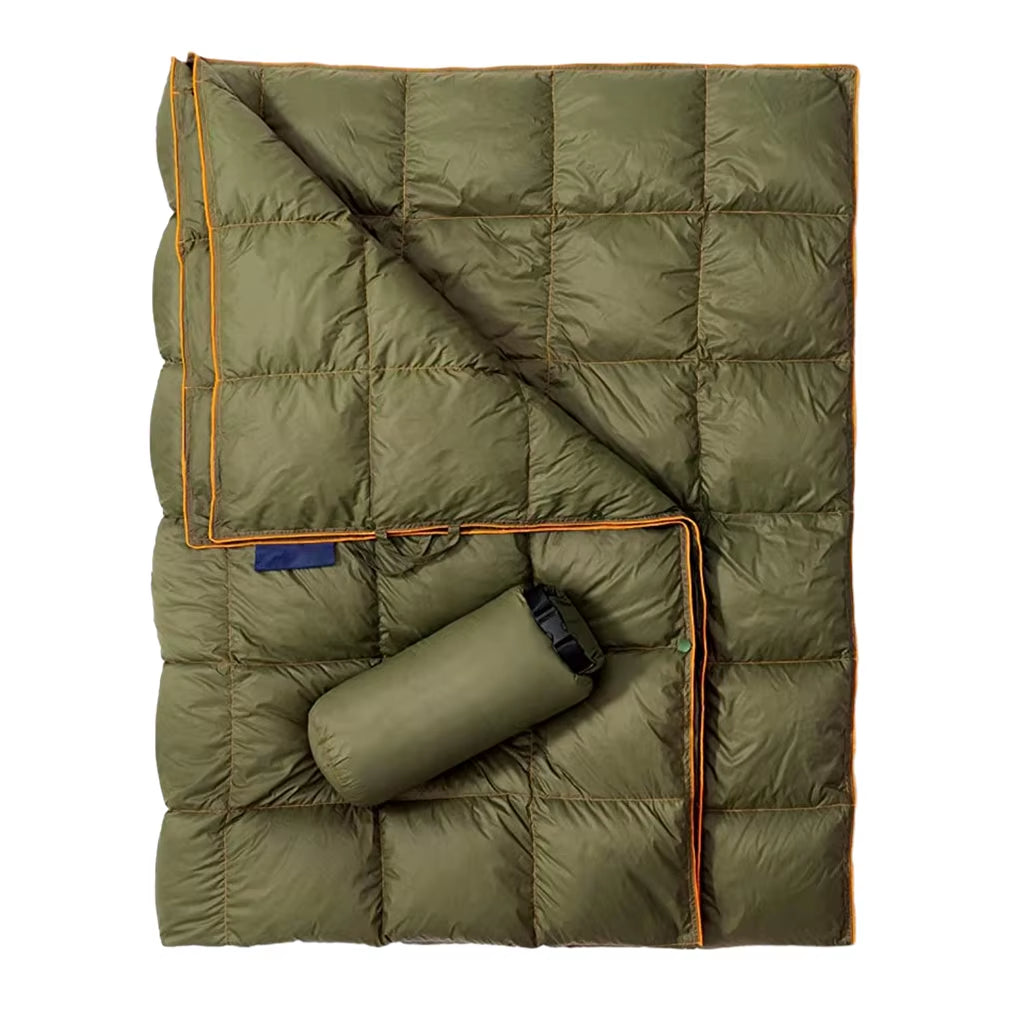 Camping Quilt Portable Camping Accessories Picnic Warm Blanket Travel Sleeping Mattress Travel Mat for Camping Shooting Hunting