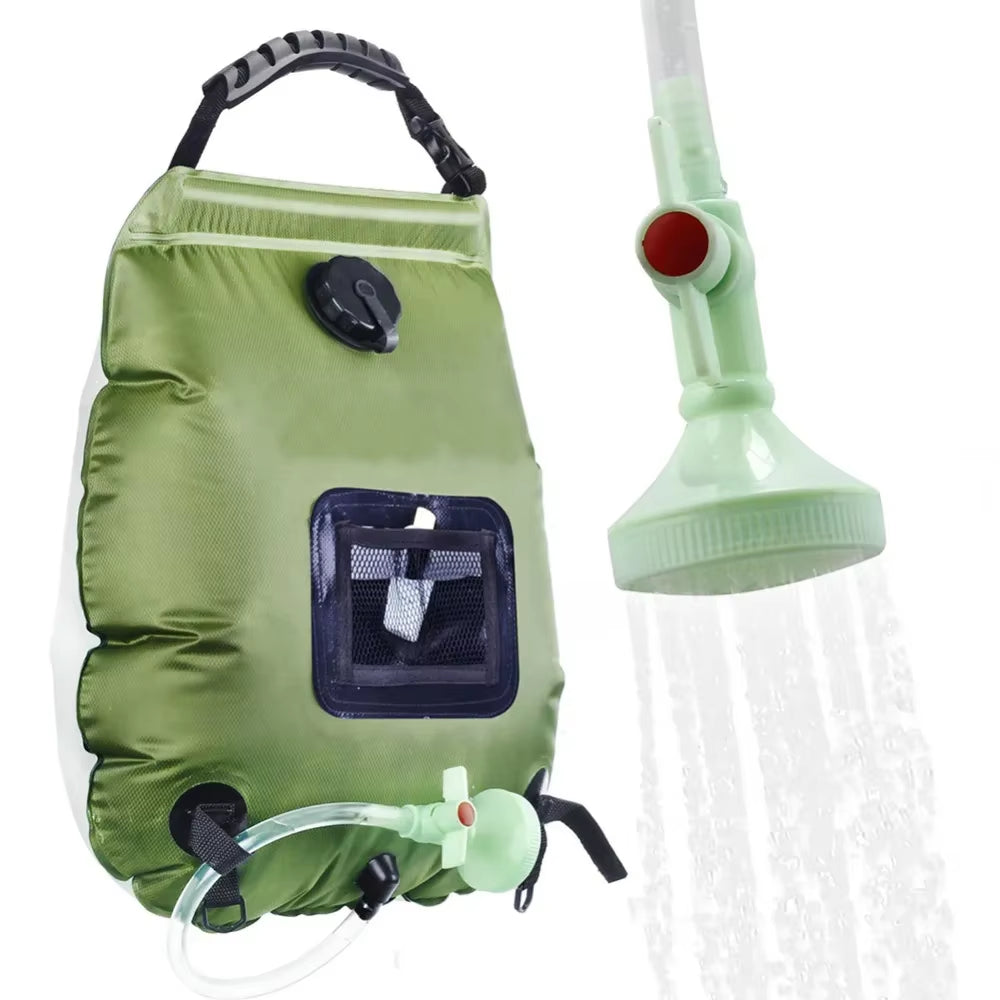 20L Shower Bag Outdoor Bathing Bag Bath Toilet Water Bag Camping Camping Equipment Hiking Accessories Camping Gear