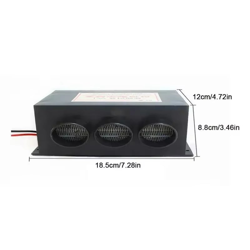 800W Car Heater Fan Car Van Heating Fan 12V/24V Windshield Defroster Air Heater for RV Trailer Heater Car Accessories