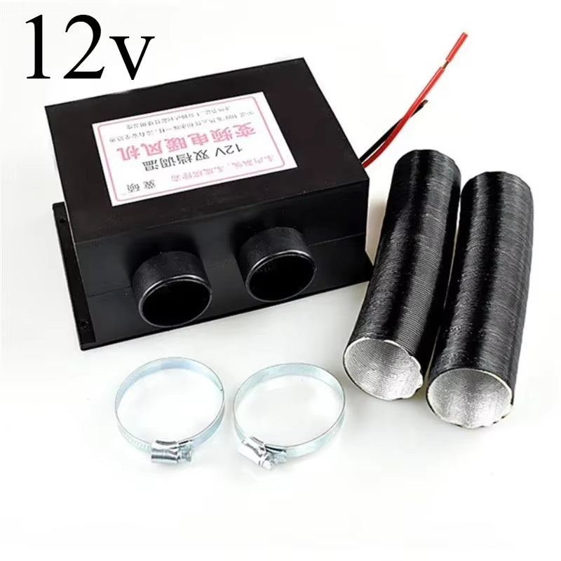 800W Car Heater Fan Car Van Heating Fan 12V/24V Windshield Defroster Air Heater for RV Trailer Heater Car Accessories
