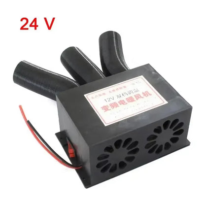 800W Car Heater Fan Car Van Heating Fan 12V/24V Windshield Defroster Air Heater for RV Trailer Heater Car Accessories