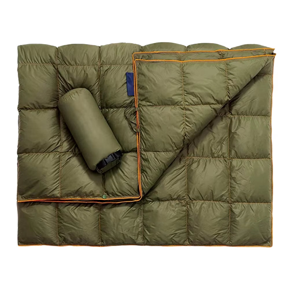 Camping Quilt Portable Camping Accessories Picnic Warm Blanket Travel Sleeping Mattress Travel Mat for Camping Shooting Hunting