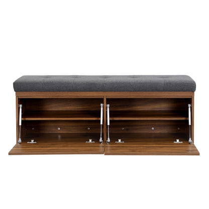 49-Inch Storage Shelves, Locker Storage, Footstool