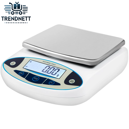 VEVOR Kitchen Scale 5000G X 0.01G Lab Analytical Balance W/ LCD Backlit Screen Digital Weight Mini Precision Pocket Electronic