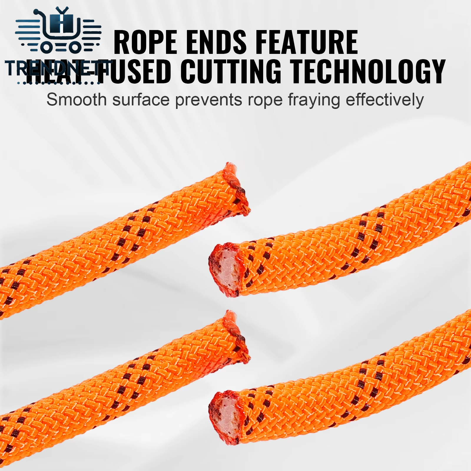 120Ft Dual-Weave Polyester Cord 3/8 1/2 Inch 48-Strand Multi-Use Rope for Arborist Activities Outdoor Adventures Versatile
